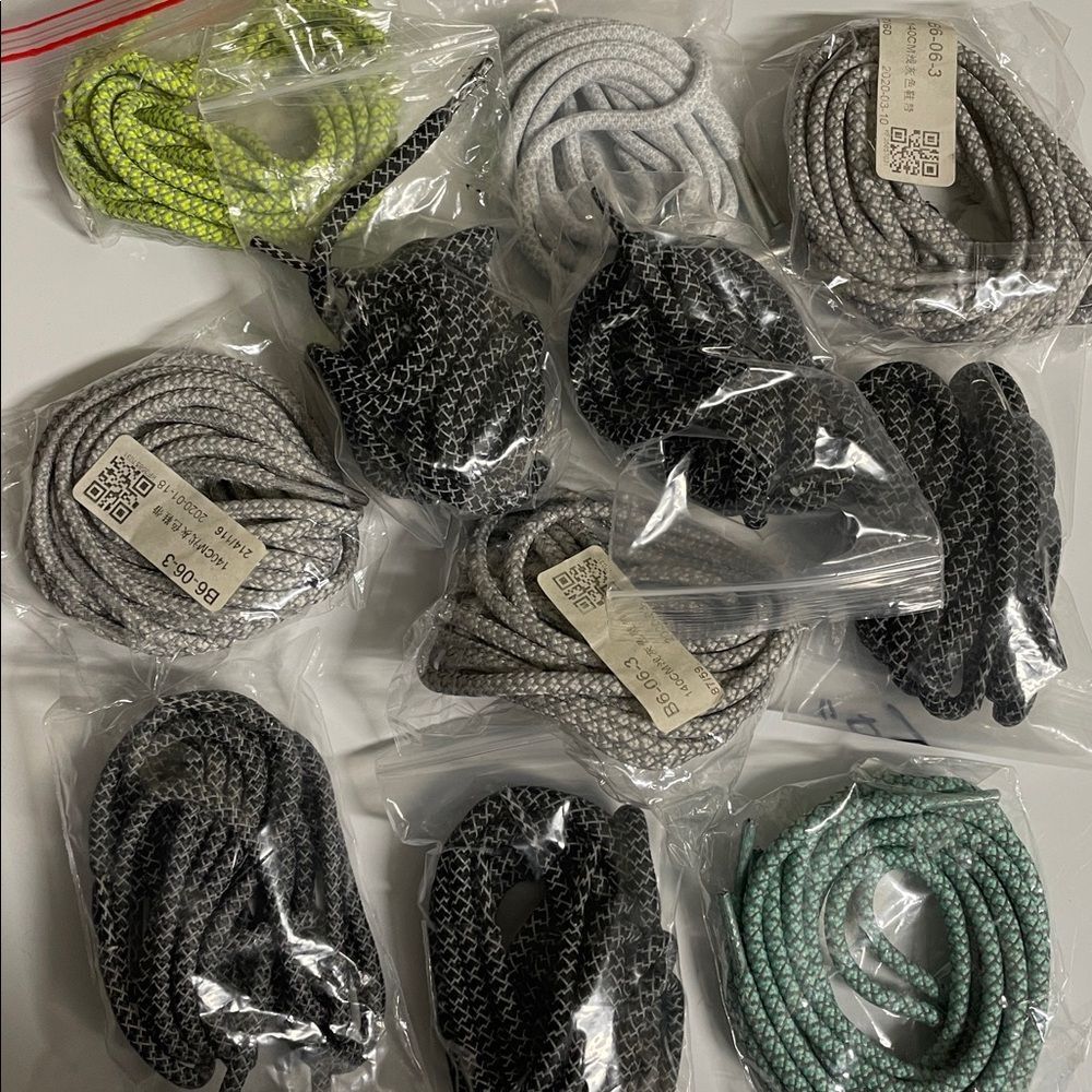 CORDED LACES Suitable for ADIDAS YEEZYS NMD ETC (3) pairs